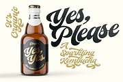 Yes Script - Groovy Retro Script, a Script Font by Fenotype (Thumbnail 2 of 15)
