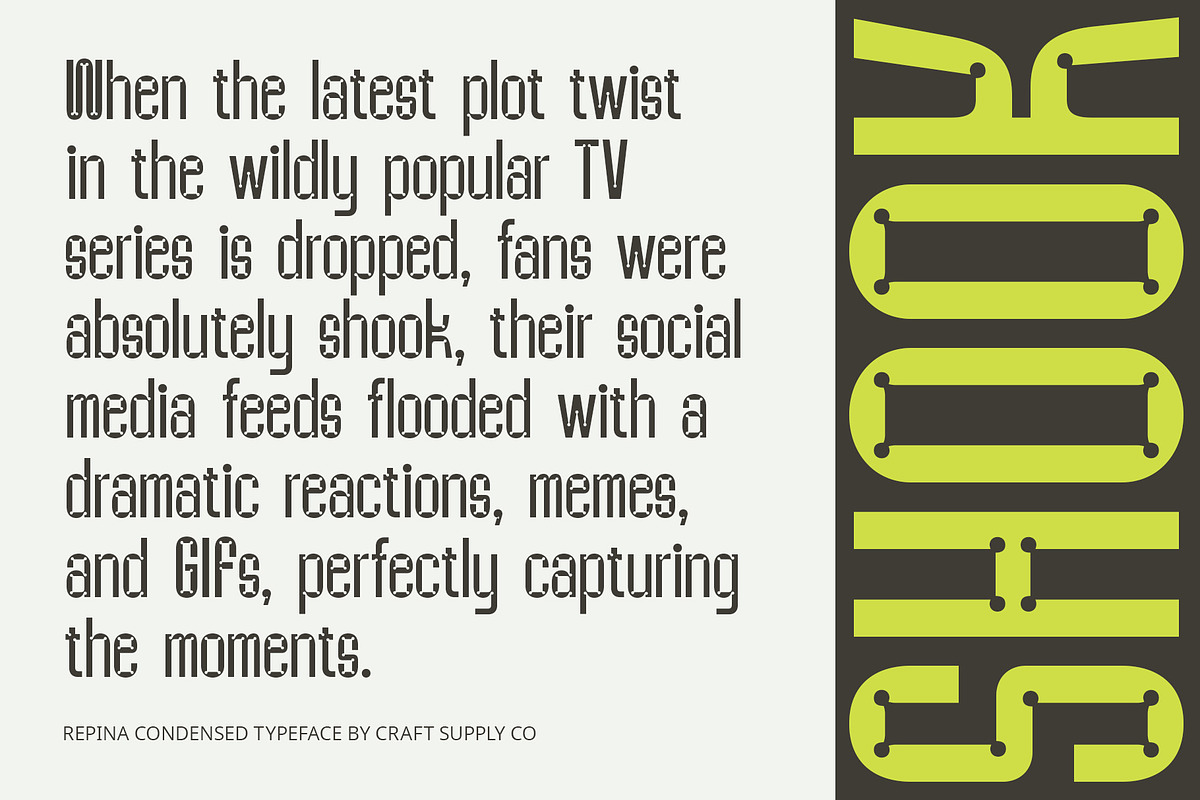 Repina – Inktrap Font, a Sans Serif Font by Craft Supply Co. (Photo 2 of 8)