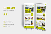 Luxterra Estate - Roll Up Banner, a Print Template by Esensifiksi.studio (Thumbnail 1 of 2)