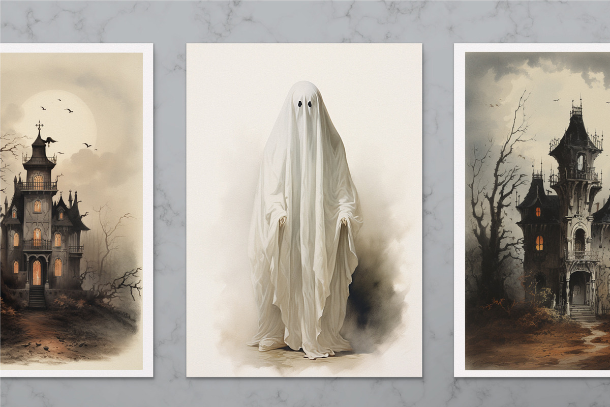 Retro Halloween Vibes, a Seasonal Illustration by PREMIUMVECTOR (Photo 9 of 15)