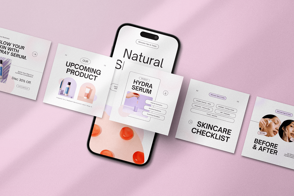 120 Beauty Instagram Template, a Social Media Template by Branding Victory STD (Photo 8 of 10)