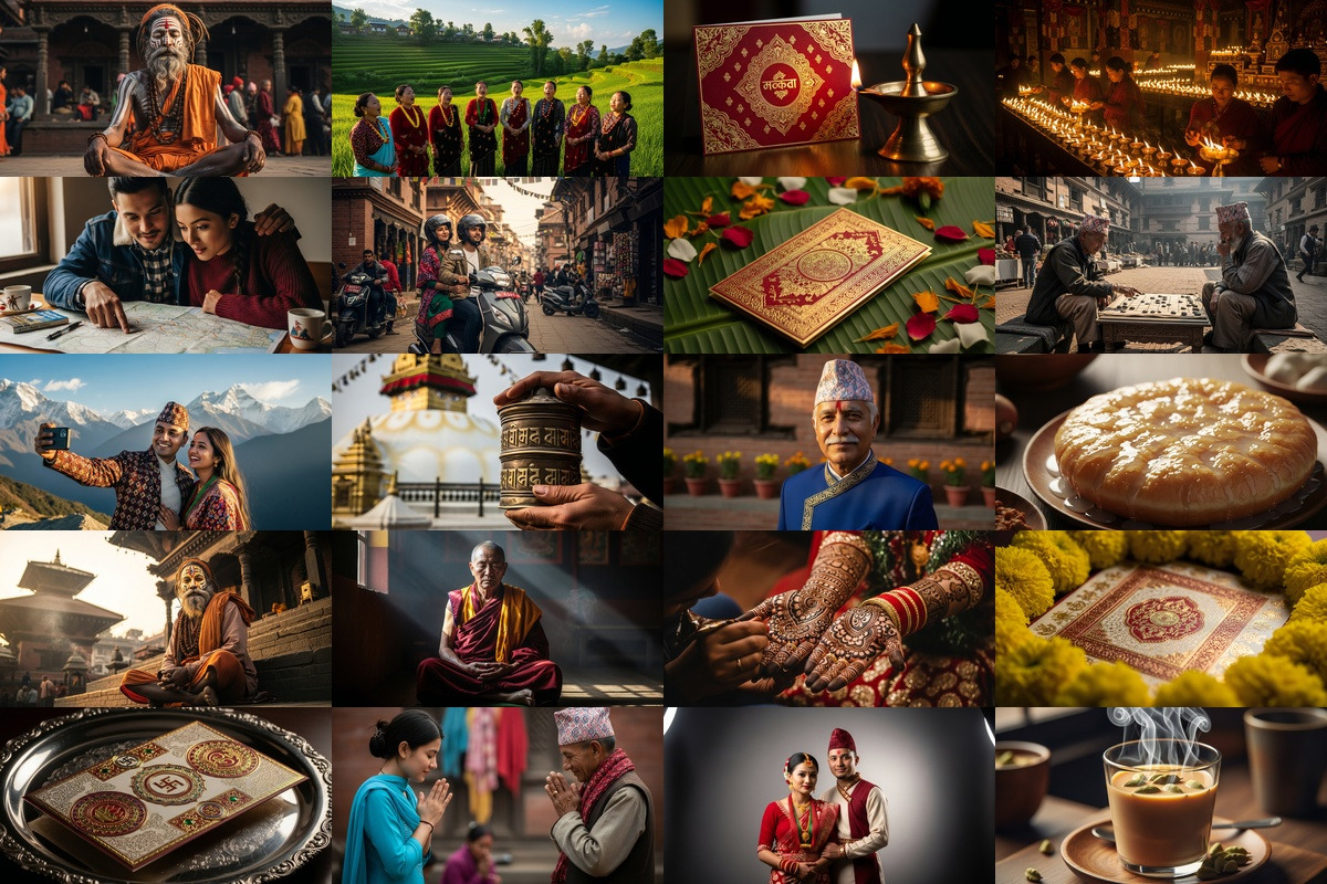 Nepali Culture & Traditions Bundle, an Object Graphic by XPERTDESIGNER (Photo 14 of 20)
