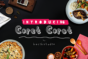 Corat Coret, a Font by kecikreative (Thumbnail 1 of 6)