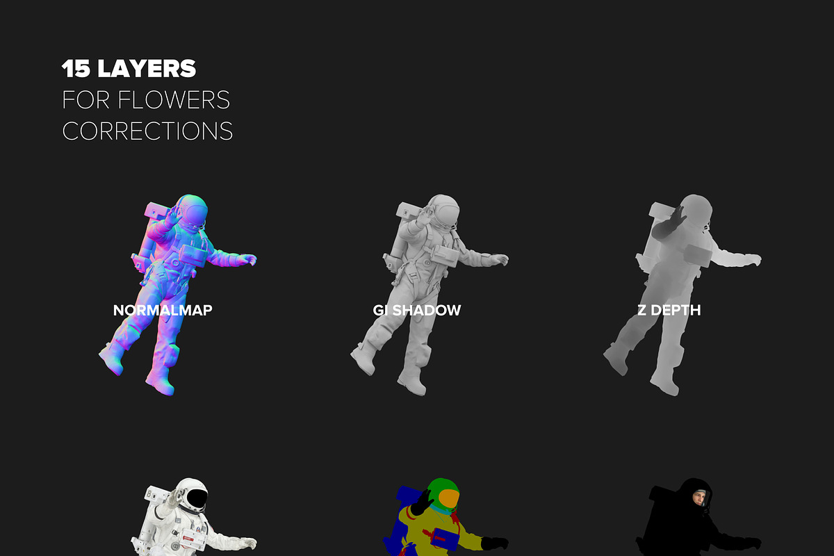 3D Mockup Space Astronaut #05, a Product Mockup by ARKS ACADEMY (Photo 5 of 7)