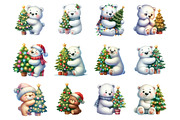 Snow Polar Bear Winter Animals, an Illustration by Design Market (Thumbnail 2 of 3)