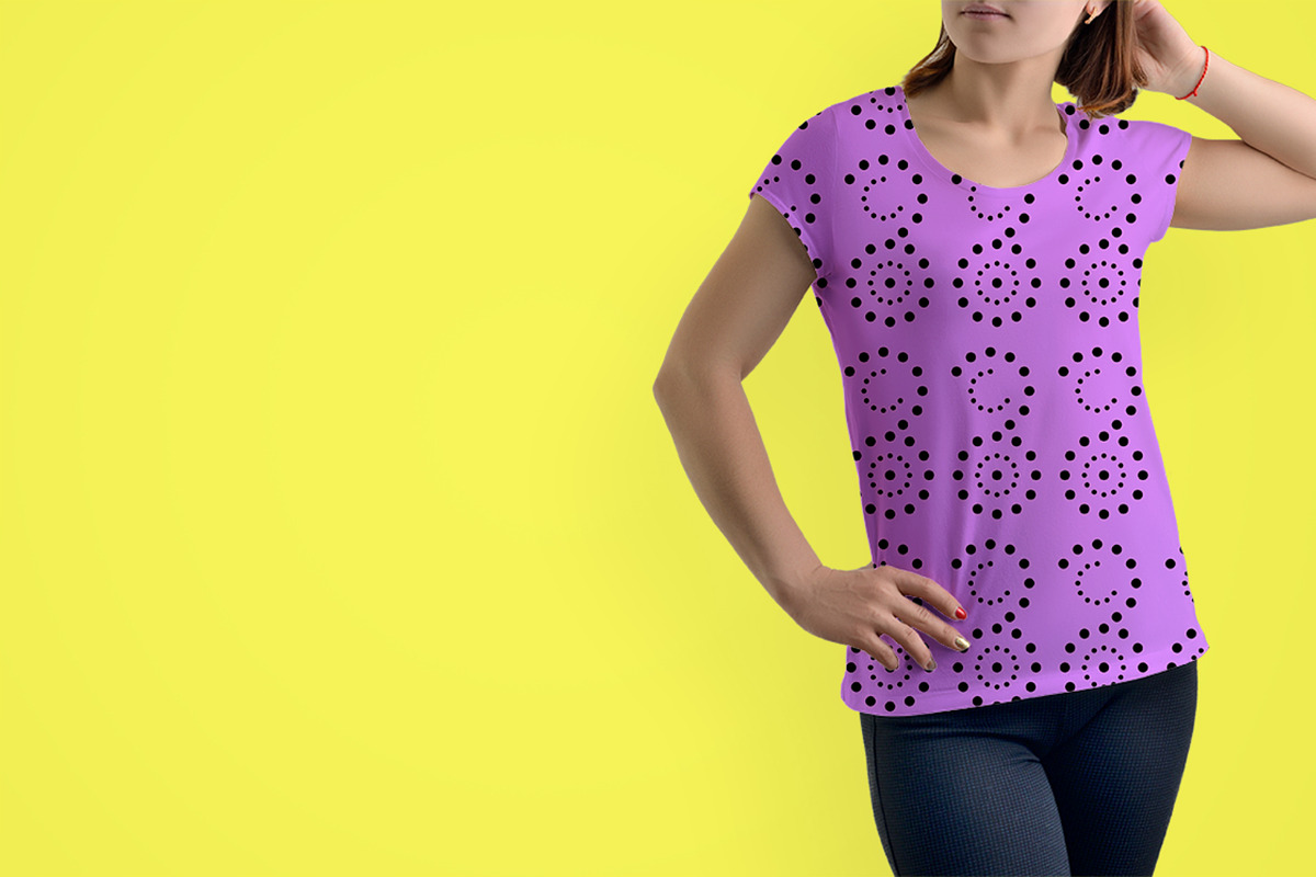 black & white dots patterns, a Pattern Graphic by designbydi (Photo 6 of 14)