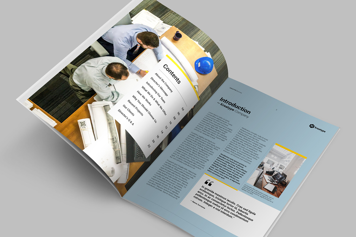 Kreatype Brochure, a Brochure Template by Kreatype Studio (Photo 3 of 15)