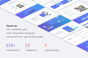 AppStarter: UI Kit for App Landings, an UI Kit Template by UI Chest (Thumbnail 3 of 8)