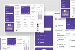 Bunyfinc - Finance Admin Dashboard