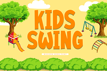 Kids Swing - Modern Sans Kids Font