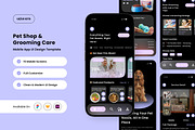 Meow Woof – Grooming App Design, an App Template by twinstd (Thumbnail 1 of 5)