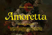 Amoretta – A Timeless Elegant Serif, a Serif Font by overlaytemplates (Thumbnail 1 of 5)
