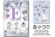 Cute duck Birth Announcement card, a Design Template by hanacrochetdesign (Thumbnail 7 of 12)
