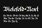 ED Bielefeld Next, a Blackletter Font by Emyself Design (Thumbnail 2 of 12)