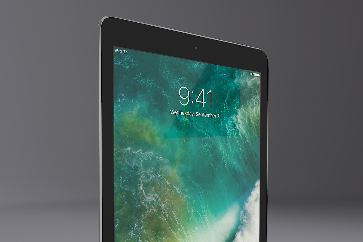 Apple iPad 9.7 3D Model, an Object 3D Model by XYZ Space (Photo 5 of 18)