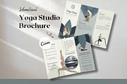 Yoga Studio Trifold Brochure | Canva, a Brochure Template by The Social Stuff (Thumbnail 1 of 9)
