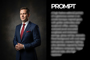 40 AI Business Man Photo Prompts, a Business Photo by Selenique Studio (Thumbnail 13 of 13)