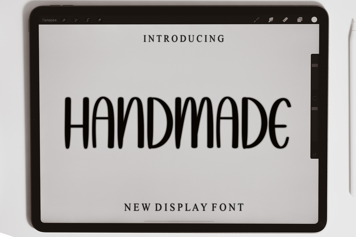 HANDMADE, a Handwritten Font by InermediaSTUDIO (Photo 1 of 6)