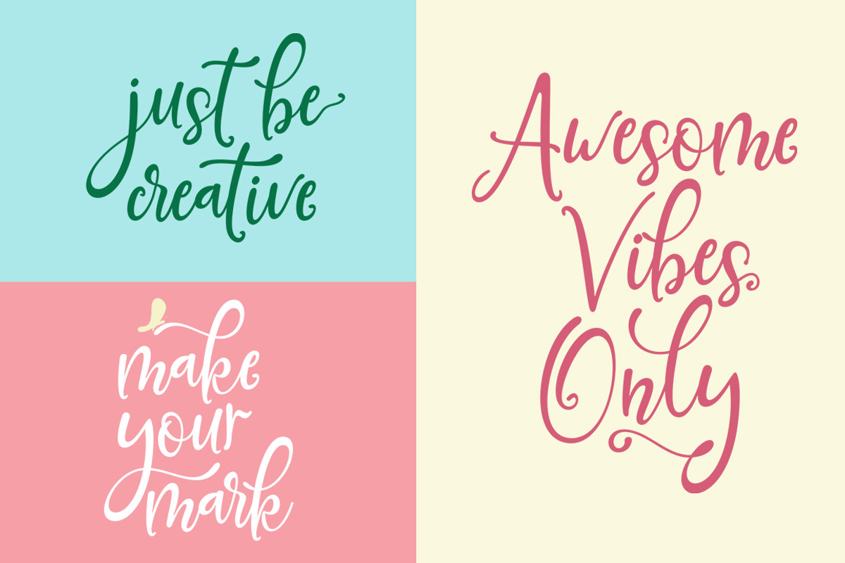 Gerald Battom Script Font DUO, a Script Font by Rotterlab Studio (Photo 4 of 8)