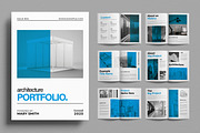 Architecture Portfolio Template, a Magazine Template by ContestDesign (Thumbnail 1 of 3)