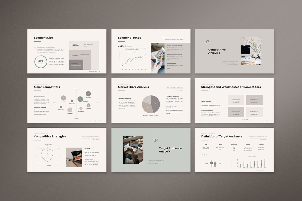 Market Research Presentation, a Presentation Template by CreativityForest (Photo 5 of 9)