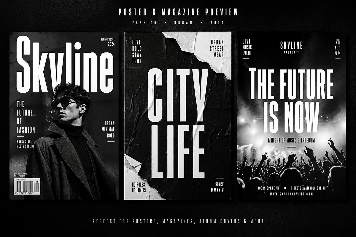 Skyline, a Serif Font by Wow Magic (Photo 4 of 5)