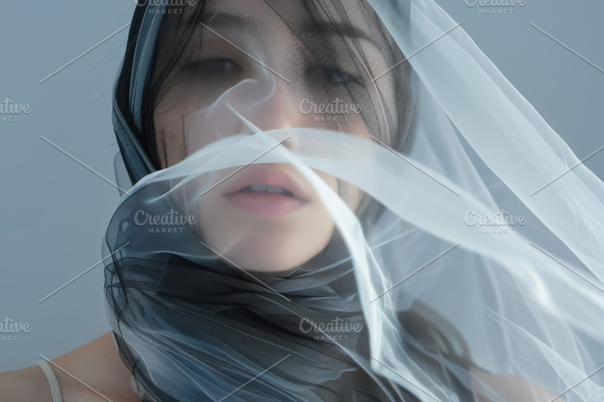 148 Young wrapped models, a Beauty & Fashion Photo by Handmadefont (Photo 34 of 153)