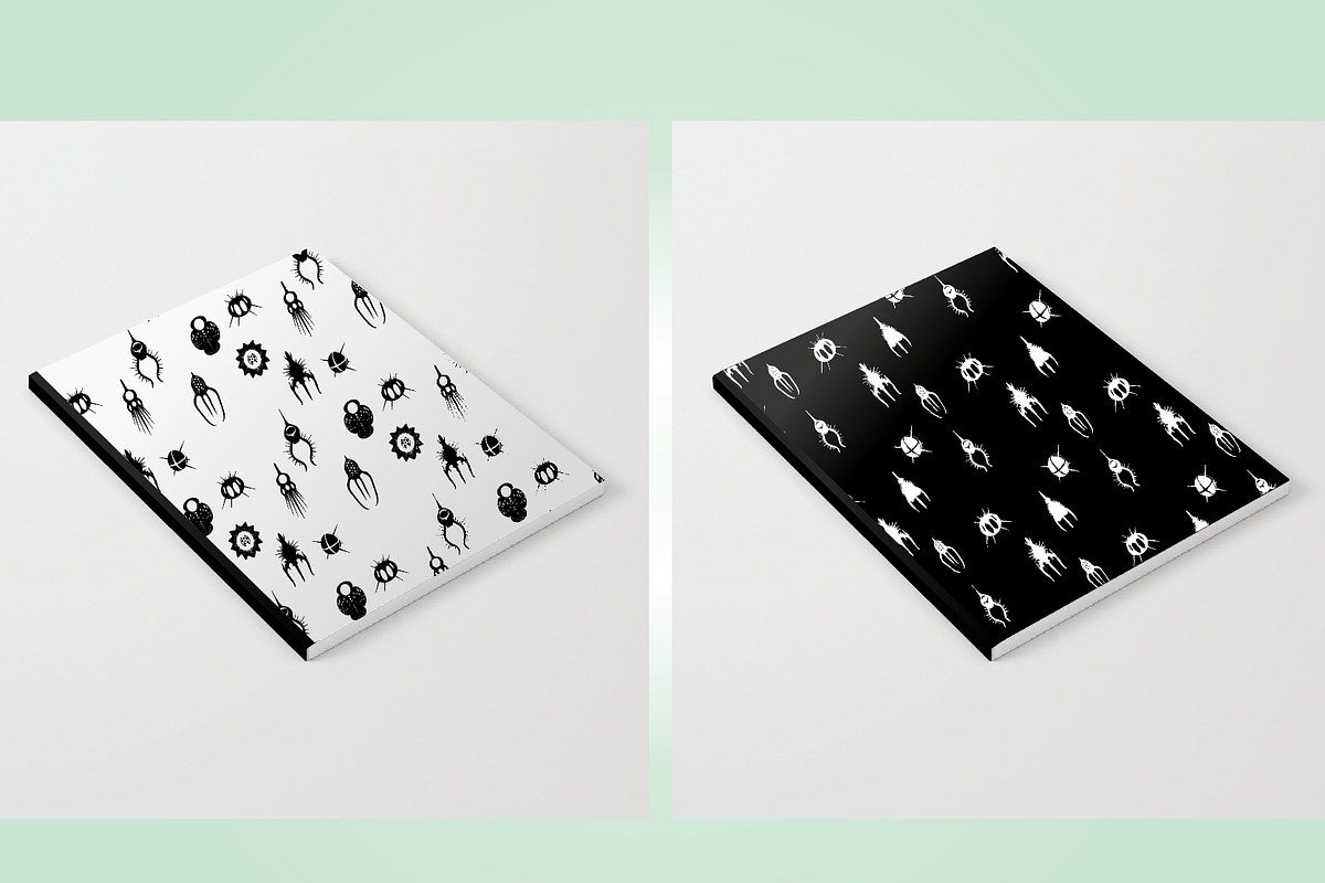 *18 Natural Forms Set. Bundle, a Pattern Graphic by Sam Beeston (Photo 4 of 6)