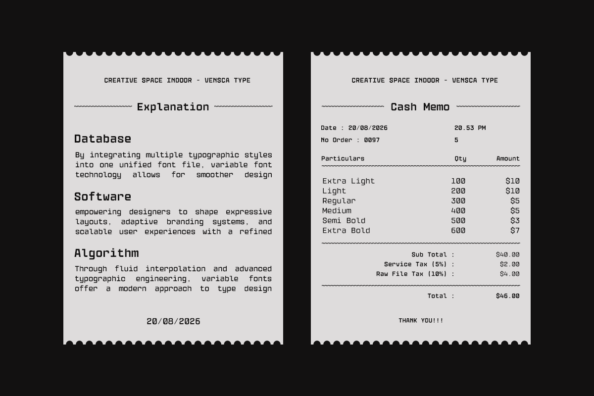 GC Vensca Mono - Modern Monospace, a Sans Serif Font by Glyphonic (Photo 6 of 15)