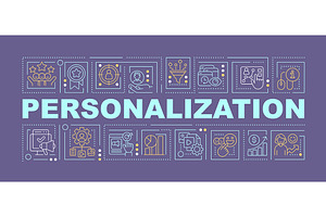 Personalization word concepts, a Templates & Theme by IMG Visuals