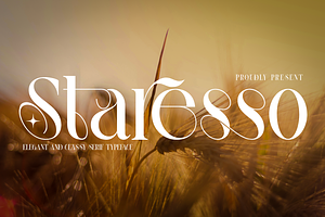 Staresso - Elegant Serif Font