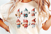 Holiday Characters Animal PNG, an Animal Illustration by DreamCafeArt (Thumbnail 4 of 6)