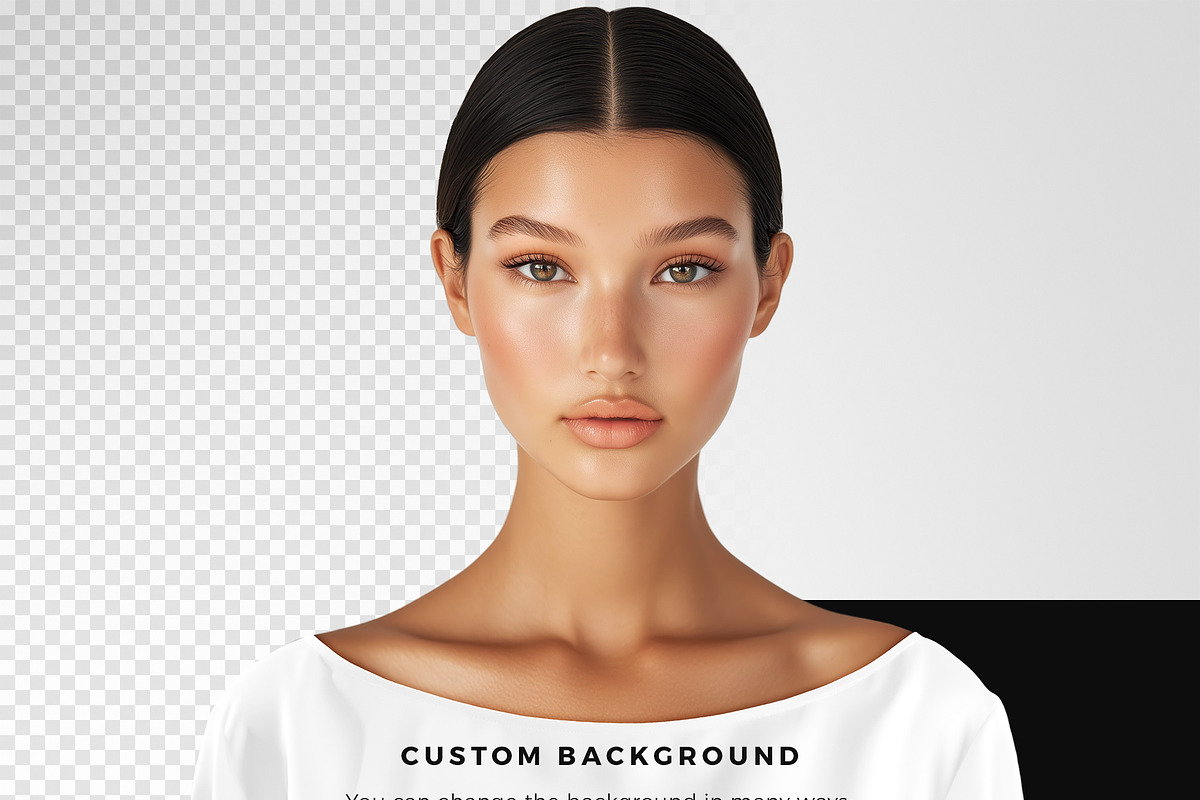 Fashion Blouse Mock-Up 7A3, a Shirt Mockup by Iconogenic (Photo 4 of 5)