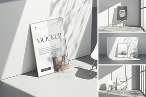 Poster And Photo Frame Mockup