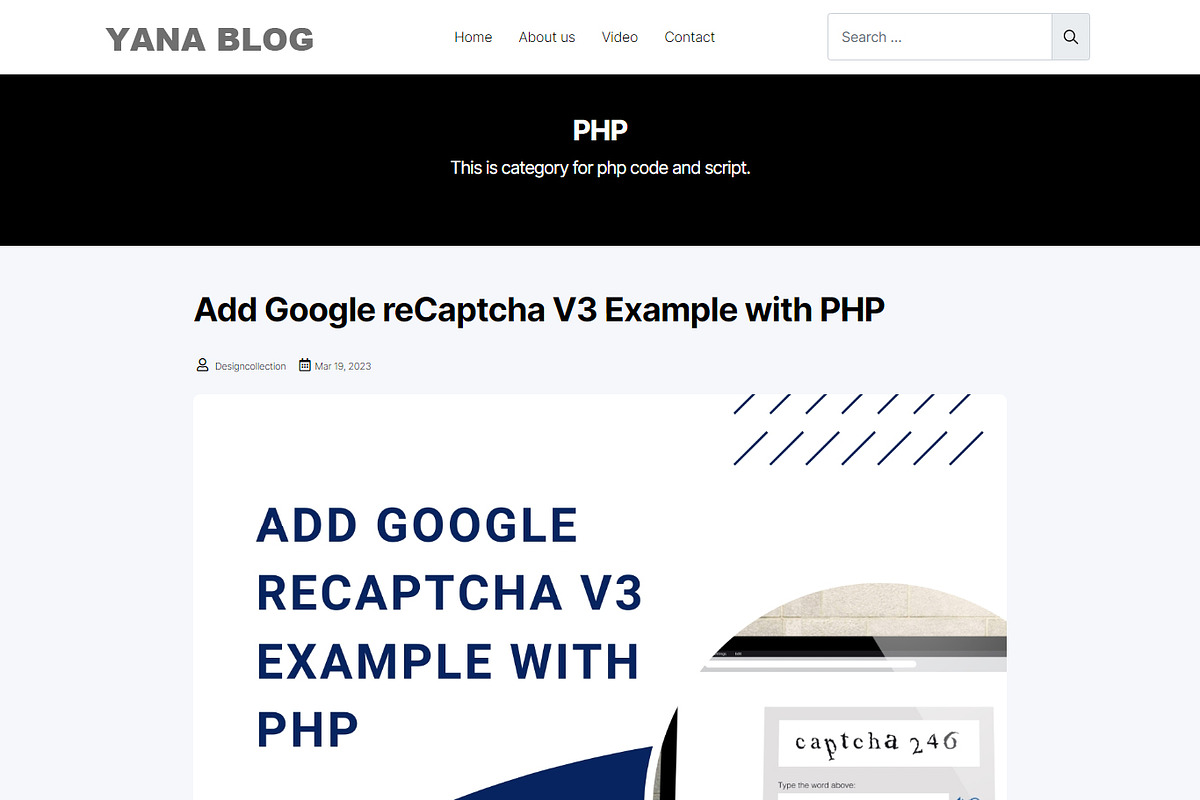 Yana - Modern Blog WordPress Theme, a WordPress Template by Design Collection (Photo 3 of 3)