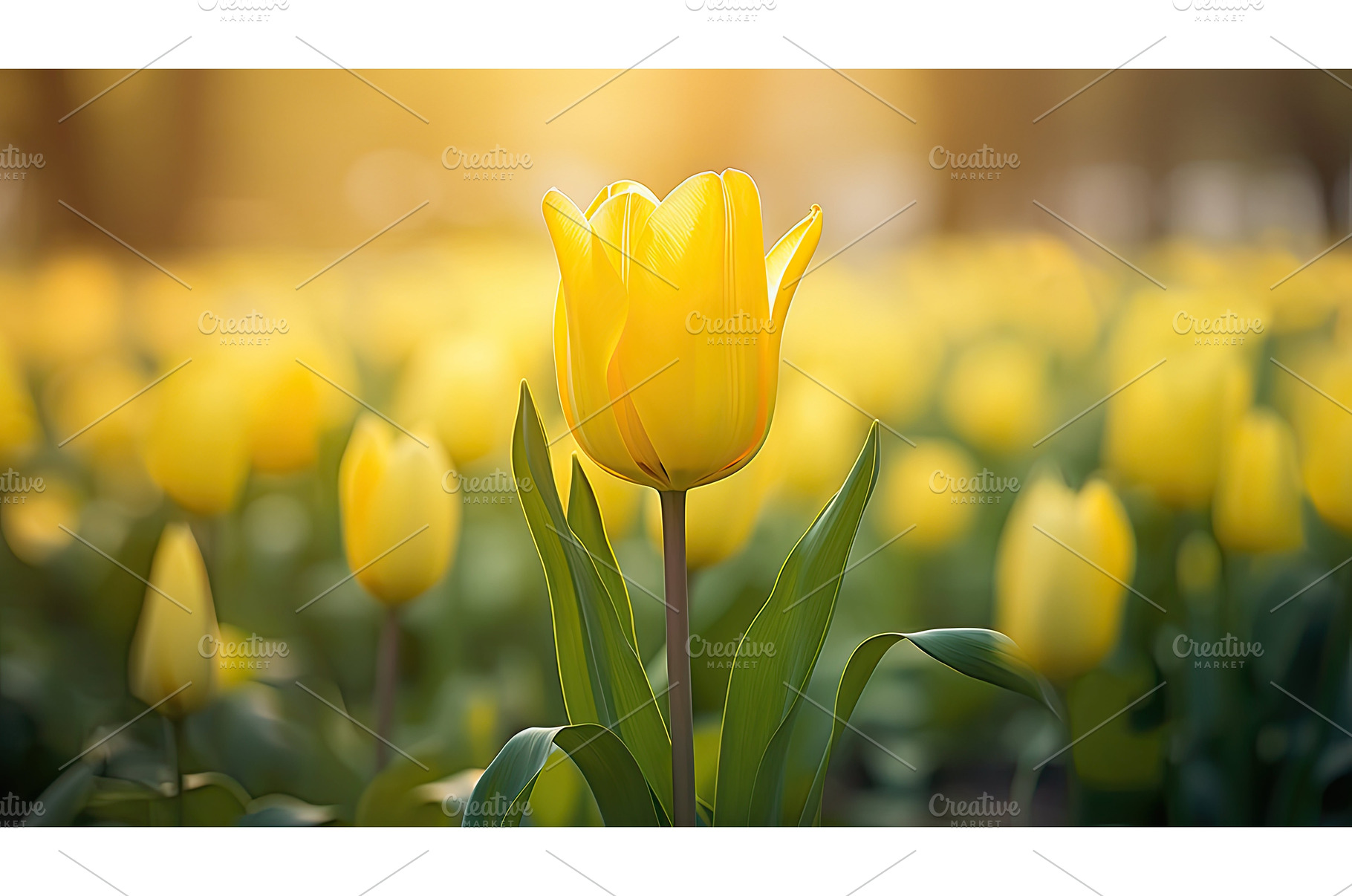 petals yellow tulip ai generated, a Nature Photo by pikepicture