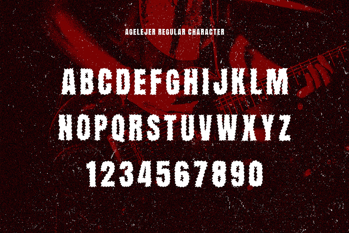 Agelejer Typefaces, a Symbol Font by Wollgraph (Photo 2 of 4)