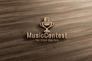 Music Contest Logo, a Branding & Logo Template by Dotnpix (Thumbnail 3 of 5)