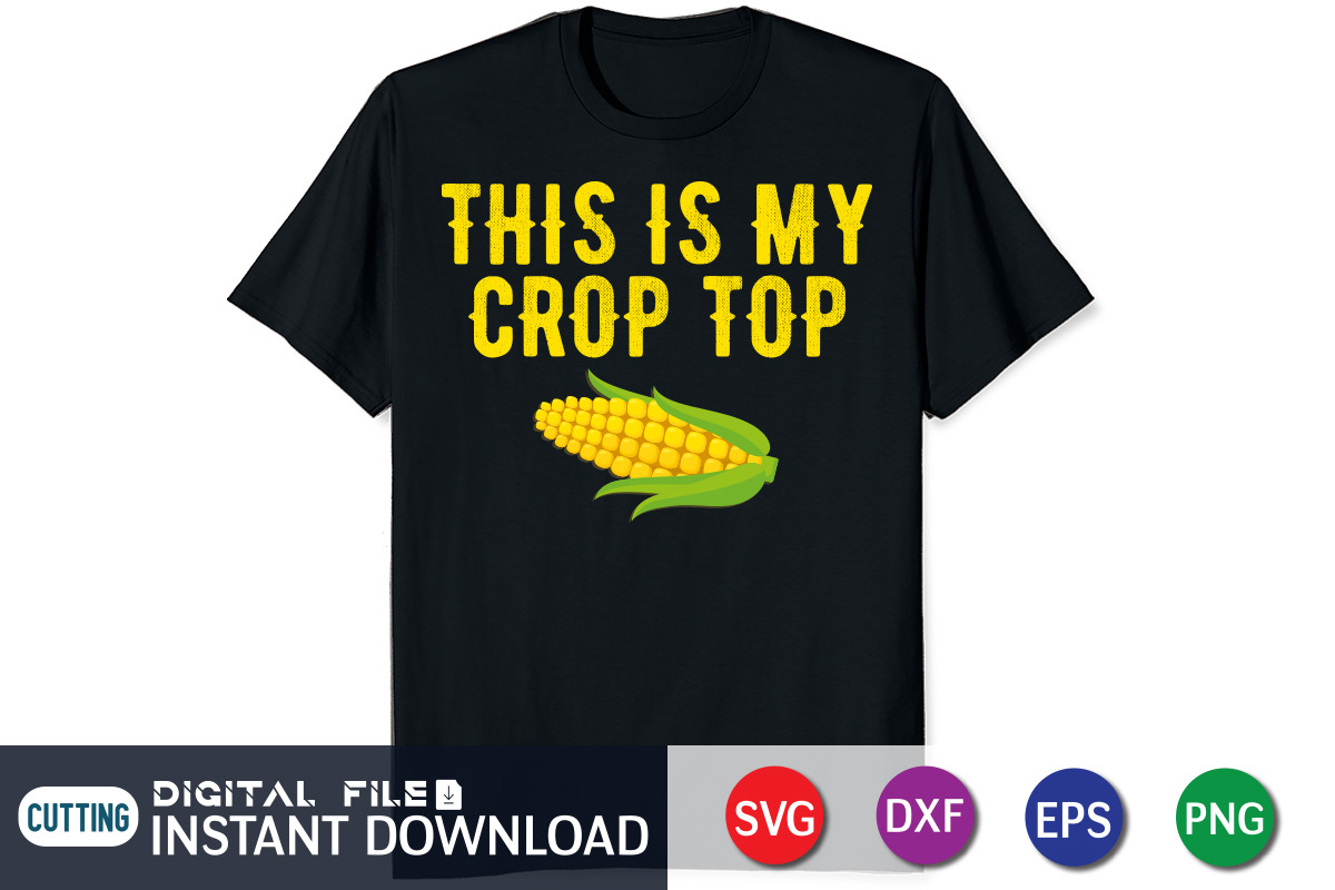 This is my Crop Top SVG, an Illustration by FunnySVGCrafts (Photo 2 of 3)