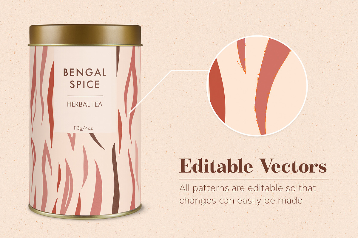 Animal Print - Rosy Palette, a Pattern Graphic by Megs Lang (Photo 3 of 10)