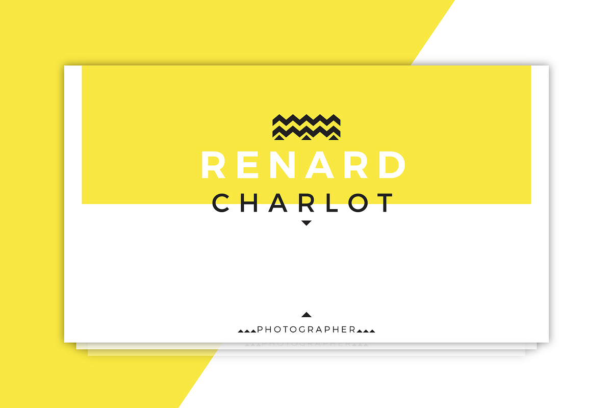 Renard Charlot Business Card, a Business Card Template by D | S Creative Design (Photo 1 of 5)