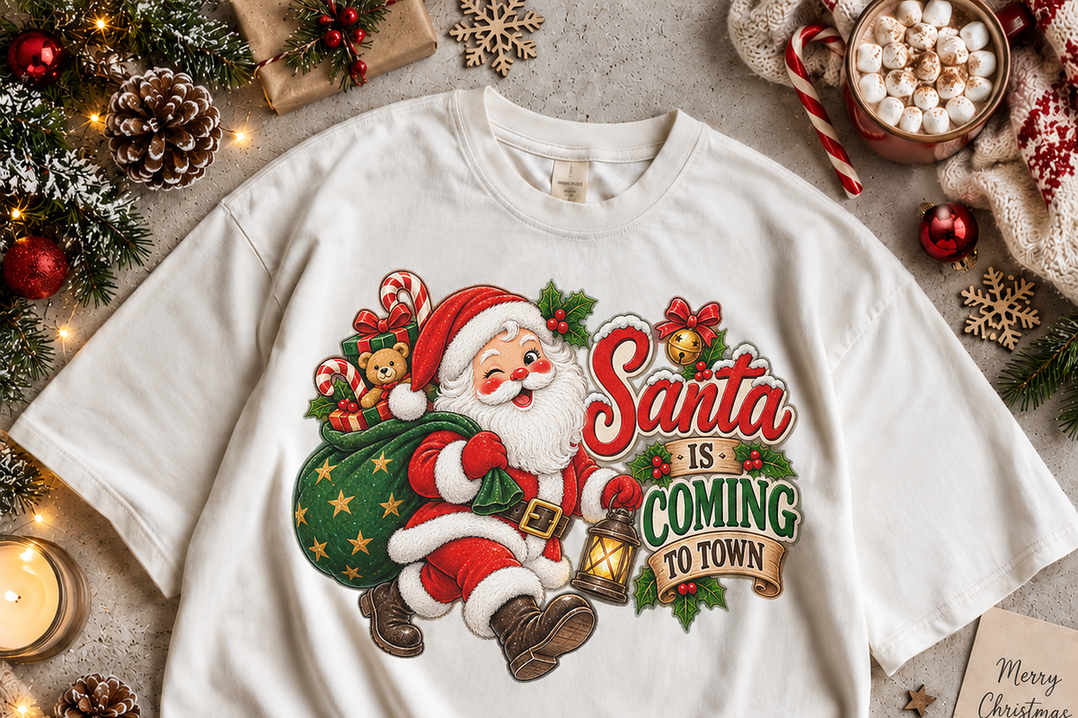 Santa Christmas PNG Bundle 12 pics, a Decorative Illustration by ElDesignState (Photo 10 of 15)
