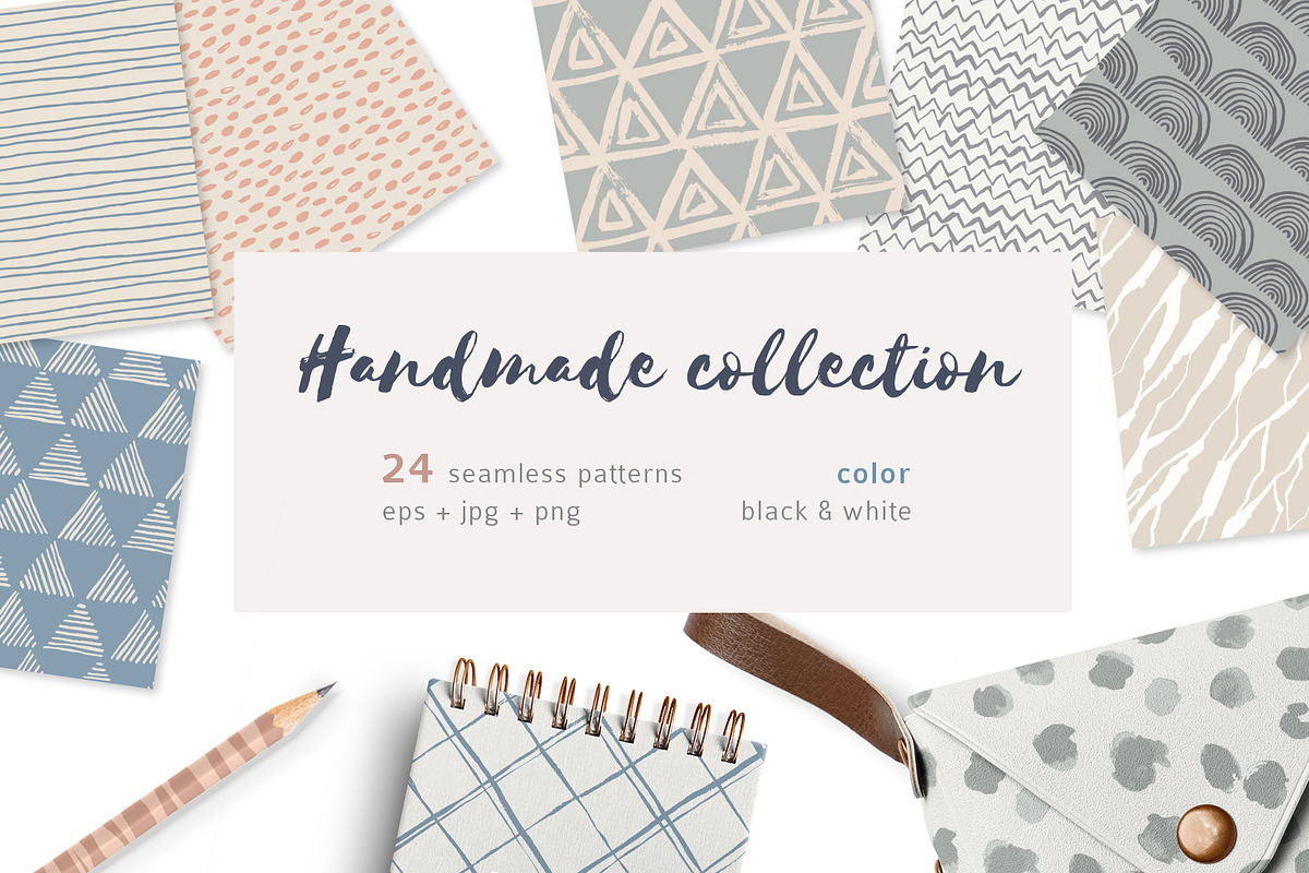 Handmade patterns, a Pattern Graphic by Magnia