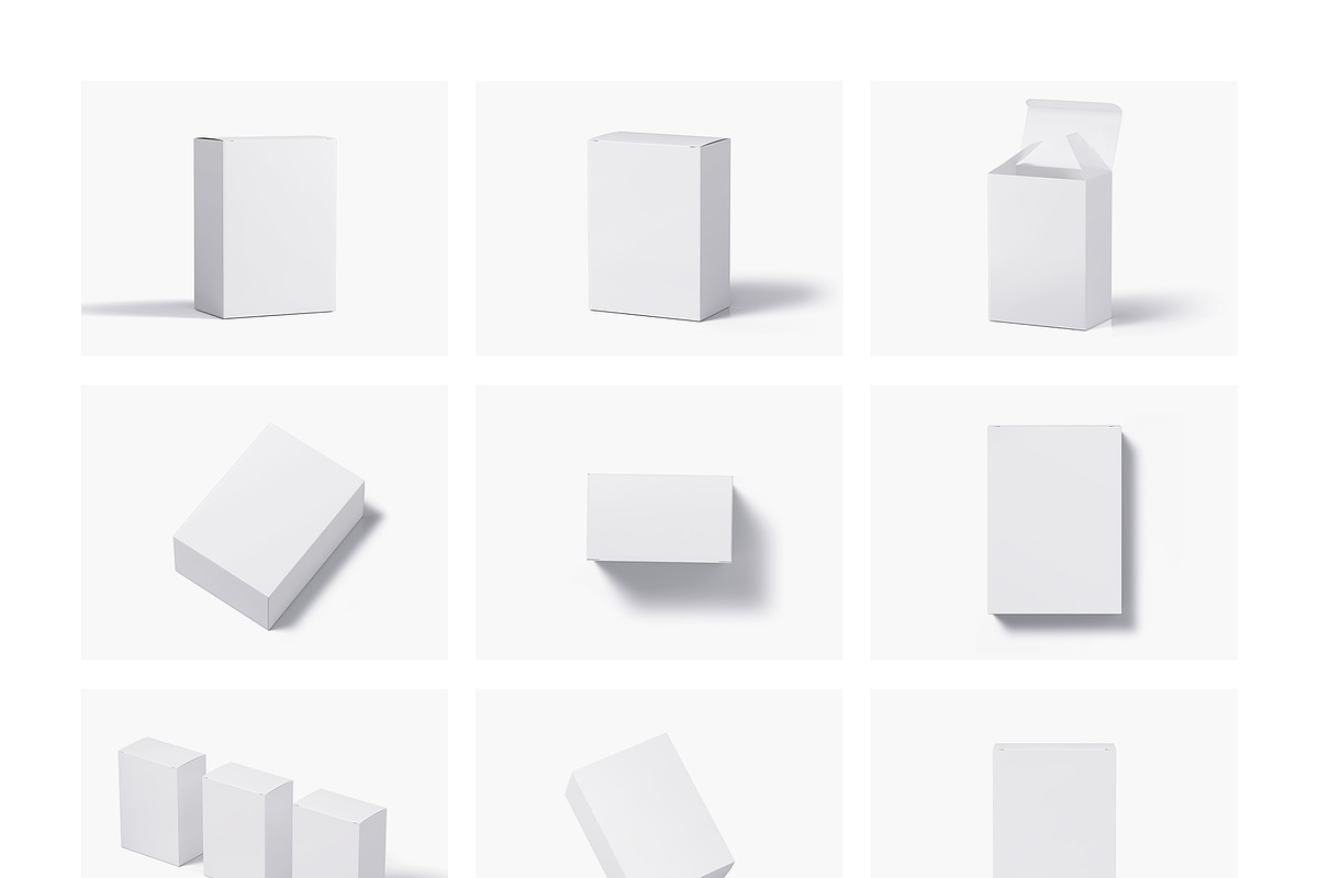 Box Mockup 03, a Packaging Mockup by WebAndCat