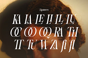 Alturea - Elegant Italic Serif Font, a Serif Font by Flawless And Co (Thumbnail 9 of 10)