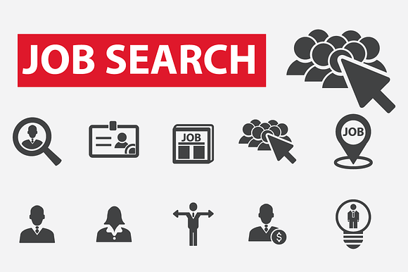 20 Job Search Icons