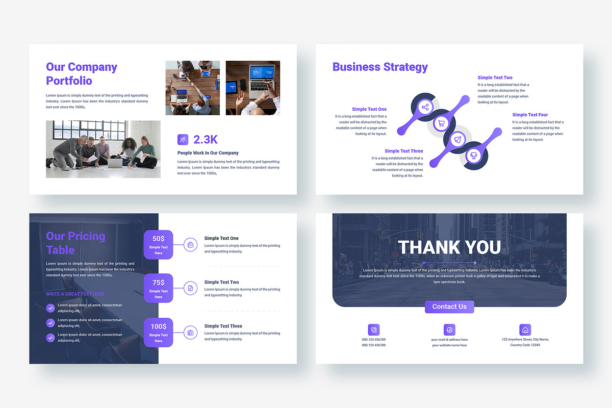 Business Presentation Template, a Presentation Template by zahidhossainalif (Photo 4 of 5)
