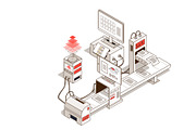 Product conveyor concept, an Object Illustration by Selektor (Thumbnail 1 of 3)