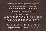 Billiard Font Duo, a Script Font by Deeezy (Thumbnail 6 of 7)