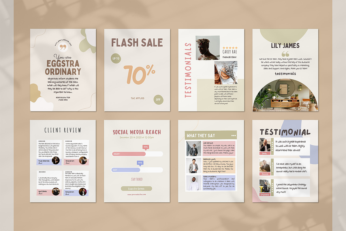 Instagram Engagement Booster Creator, a Social Media Template by Analogi Studio (Photo 18 of 27)